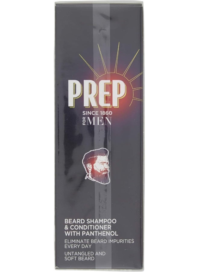 PREP Prep Beard Shampoo And Conditioner With Panthenol For Men 3.4 Oz - Image 2