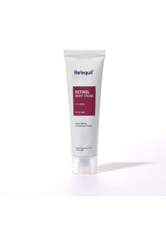 RE' EQUIL Re'Equil 01% Retinol Night Cream ; Repairs Wrinkles & Fine Lines ; Improves Skin Firmness ; Beginner Friendly ; All Skin Types ; 30G  - Image 2