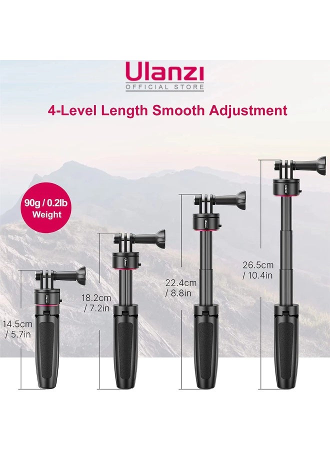 Ulanzi 2964 Go Quick II Mini Tripod with Magnetic Quick Release Plate Selfie Stick - Image 5