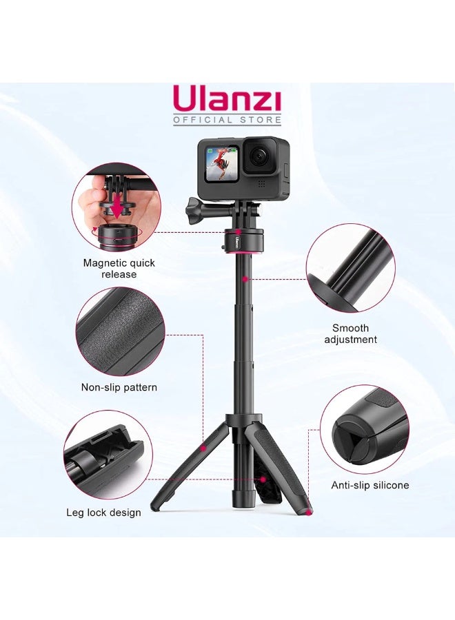 Ulanzi 2964 Go Quick II Mini Tripod with Magnetic Quick Release Plate Selfie Stick - Image 4