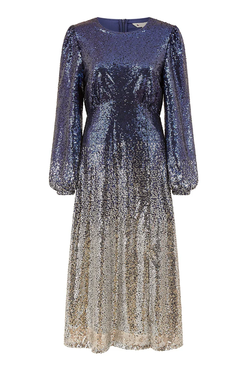 Yumi Sequin Ombre Dress