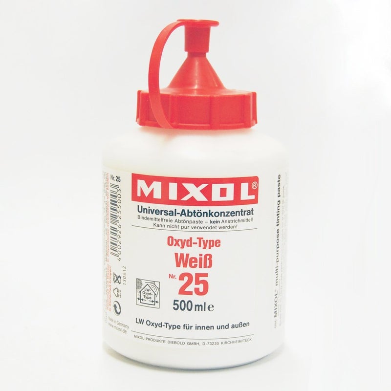 Mixol Universal Tints, White, #25, 500ml