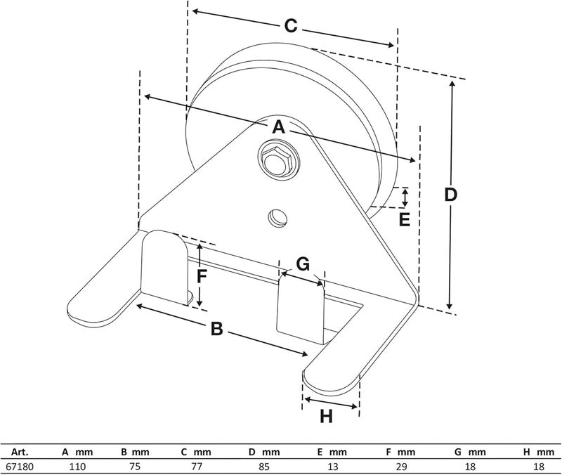 BGS 67180 Magnetic Holder for Paint Spray and Paint Guns - Image 4
