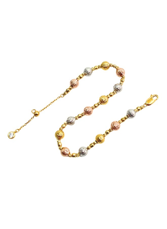 Generic Gold Silver Color Separation Plation Processa bracelet  - Image 3