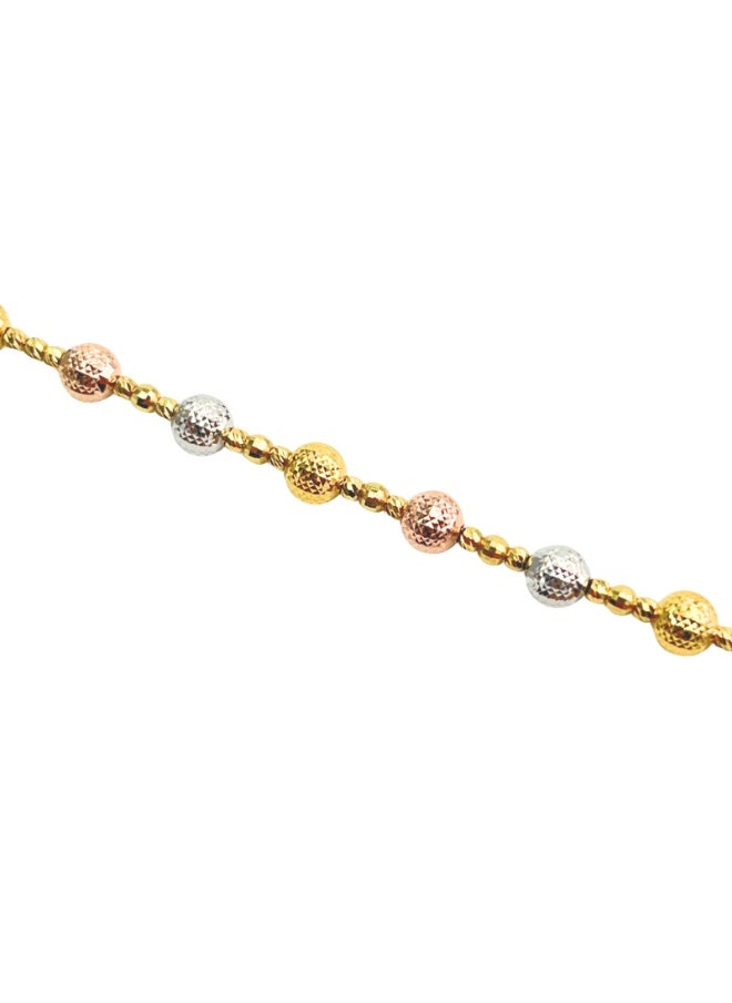 Generic Gold Silver Color Separation Plation Processa bracelet  - Image 4