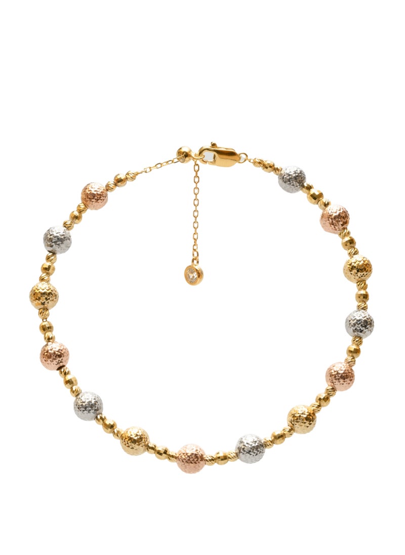 Generic Gold Silver Color Separation Plation Processa bracelet  - Image 1