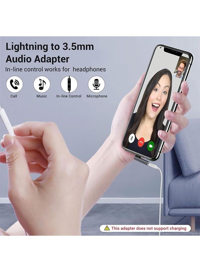 USB C إلى 3.5 ملم صوتي سماعة الرأس جاك محول ، نوع C سماعة الرأس مقسمة التوصيل ، سماعة الرأس ستيريو ميكروفون هاي فاي زاوية مستقيمة متوافقة مع آيفون 17/16/15 سلسلة ، آيباد ميني / برو / الهواء ، سامسونج ، هواوي ، شياومي - Image 3