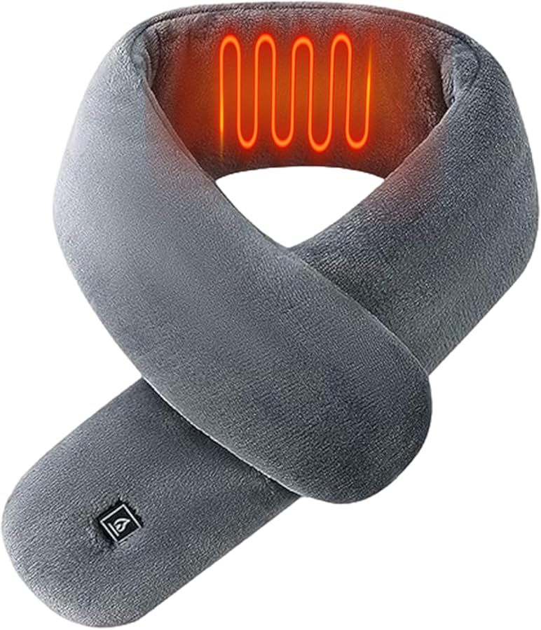 Adjustable USB Heated Scarf Style A Electric Neck Warmer For Cold Weather Cycling Skiing - Image 1