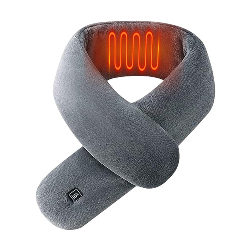 Adjustable USB Heated Scarf Style A Electric Neck Warmer For Cold Weather Cycling Skiing - Image 2