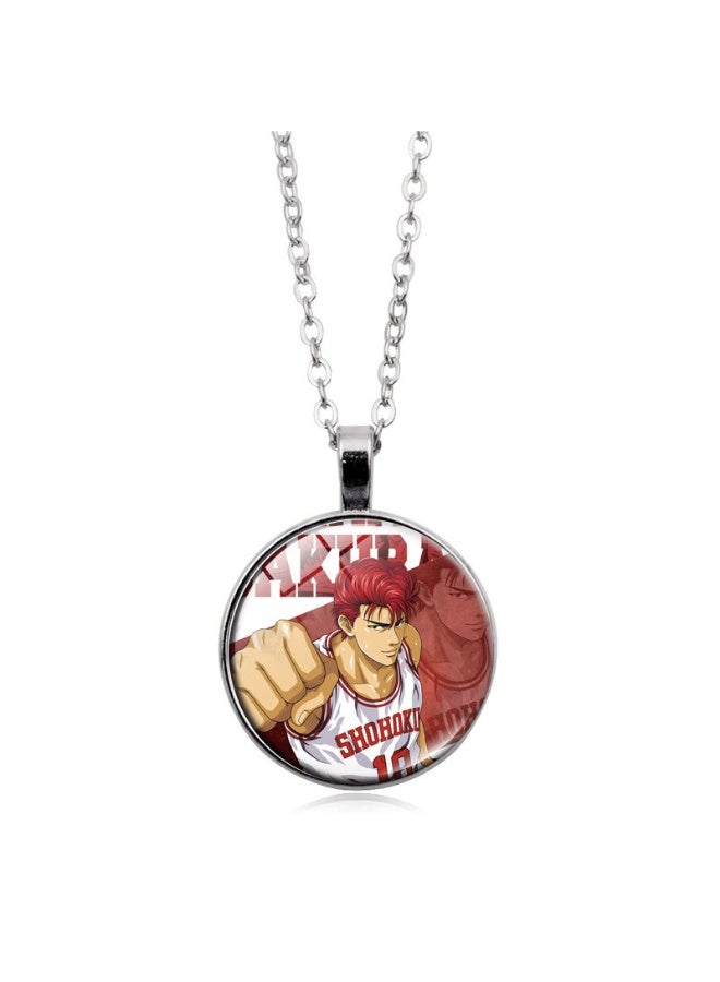 KUYING New Slam Dunk Pendant Sweater Chain Jewelry 