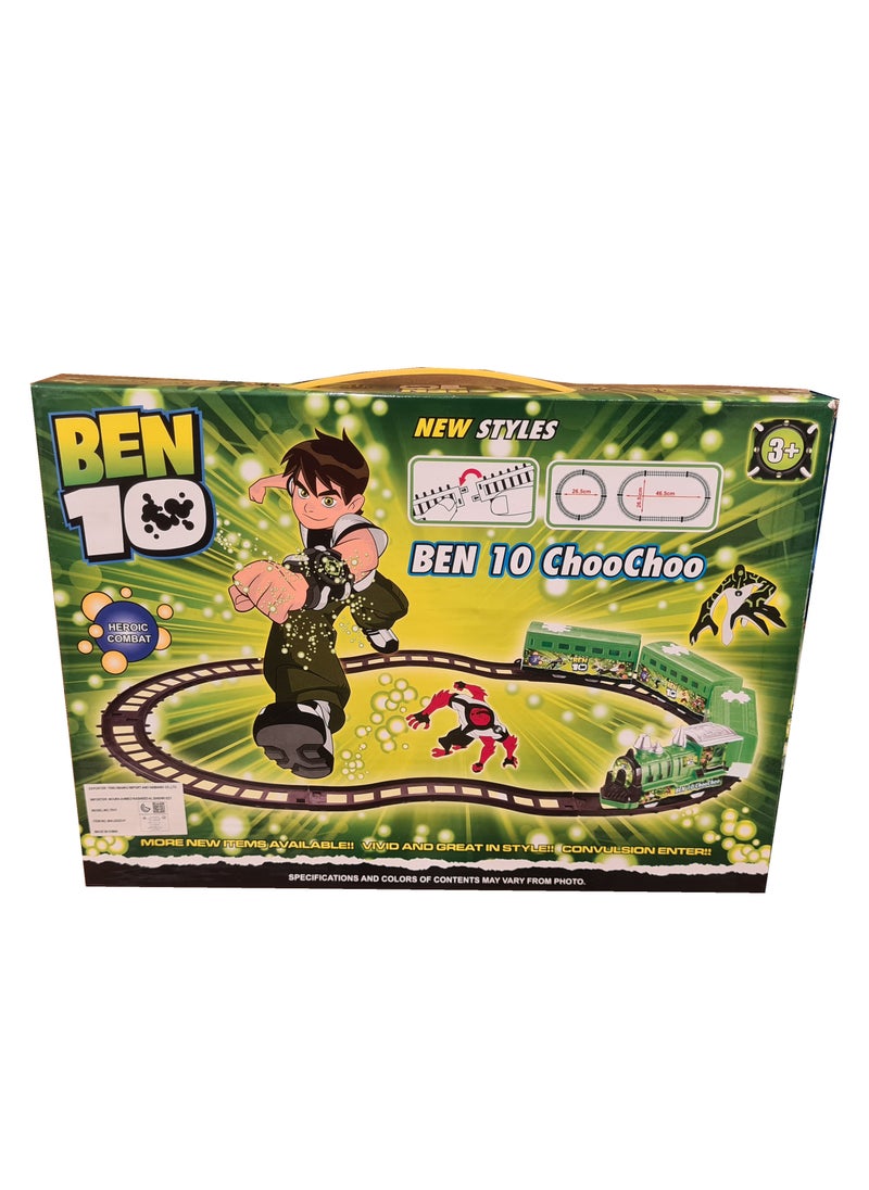 BEN 10 Train Play Set Ben 10 Battery Operated MultiColour Randomly Assorted  - Image 2