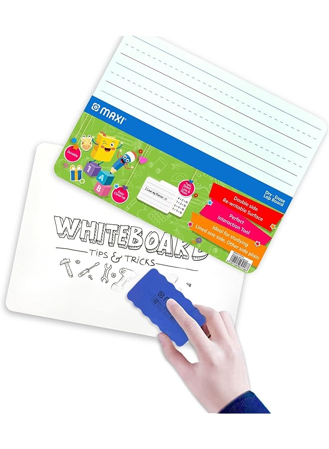 Maxi Mx Wbfla4 Dry Erase Frameless Whiteboard A4 Size - Image 2