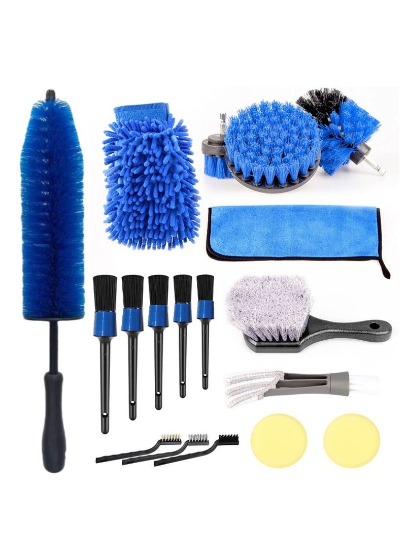 Sharpdo Car Cleaning Kit - 18 pcs Car Detailing Tool - Image 1