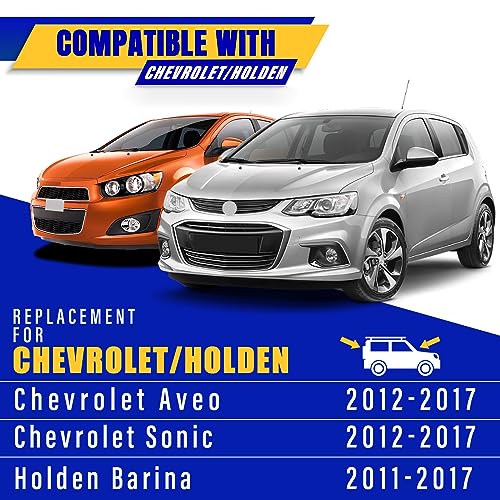 Rooppa 3 wipers Replacement for 2012-2017 Chevrolet Sonic/Aveo/2011-2017 Holden Barina, Windshield Wiper Blades Original Equipment Replacement - 26"/15"/11" (Set of 3) Pinch Tab - Image 5