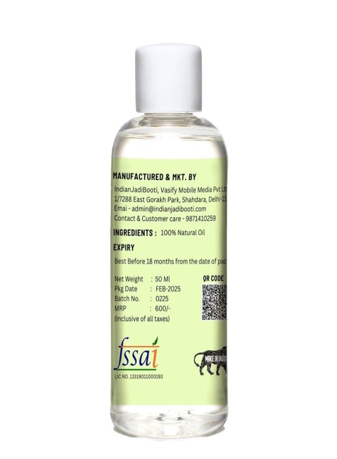 IndianJadiBooti Turpentine Oil - Tarpin Tel 50mL (Pack of 3) - Image 5