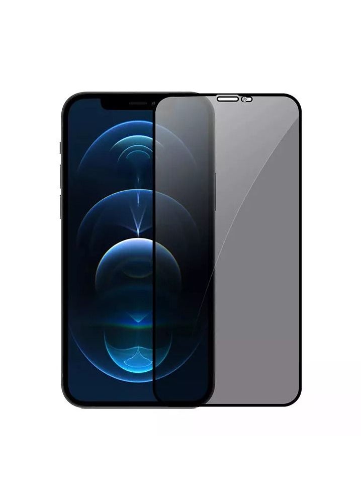 TWEGGON 2PC Pack iPhone 12 Pro Max Screen Protector Tempered Glass 5D 9H Screen Protector for iPhone 12 Pro Max 67 Black Clear  - Image 1