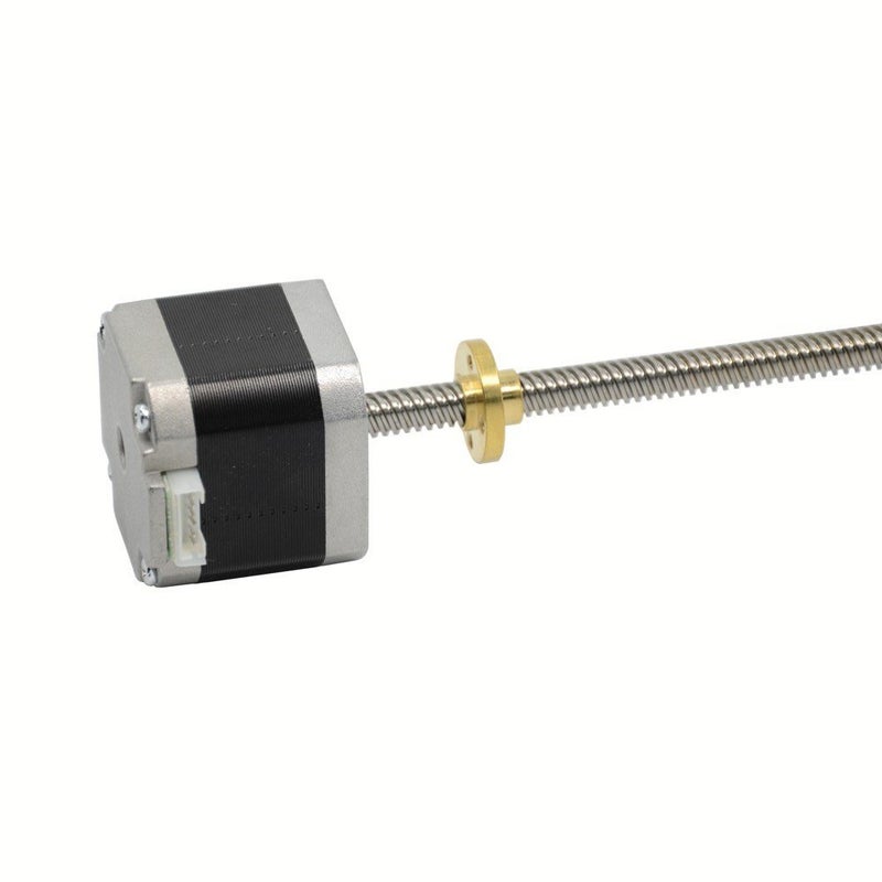 Iverntech NEMA 17 Stepper Motor with Integrated 310mm T8 Lead Screw for Prusa i3, Reprap Corexy, MP Select Mini 3D Printers and CNC Mile Routers - Image 2