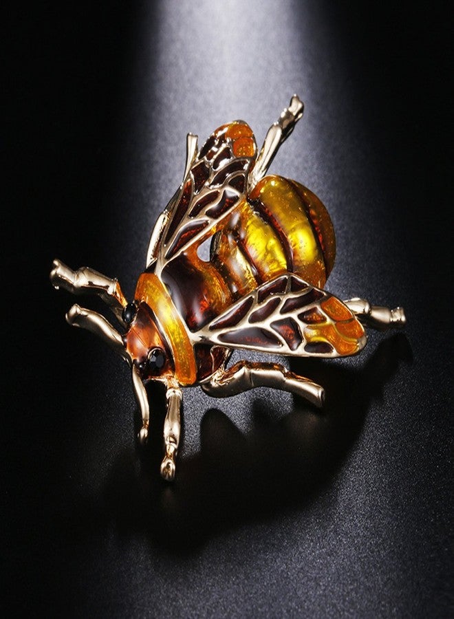 MINGHUA Enamel Cicada Collar Brooches Insect Corsage Brooch Pins for Unisex Clothing Accessories - Image 2
