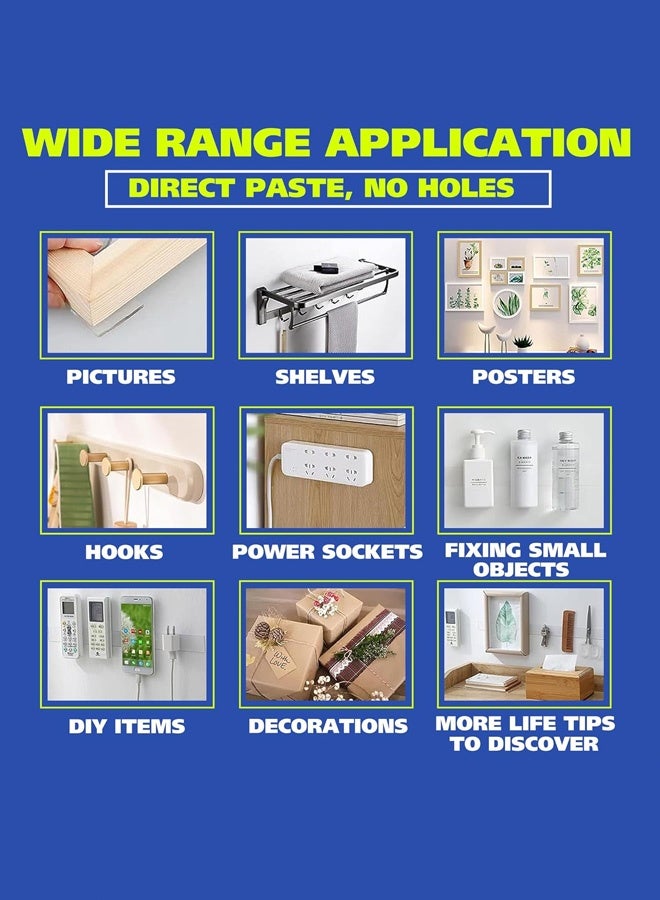 شريط نانو من الشركة المصنعة، شريط سحري شفاف لا يترك أثراً، شريط قوي مزدوج الجوانب يشبه الاهتزاز، شريط نانو أكريليك - Image 2