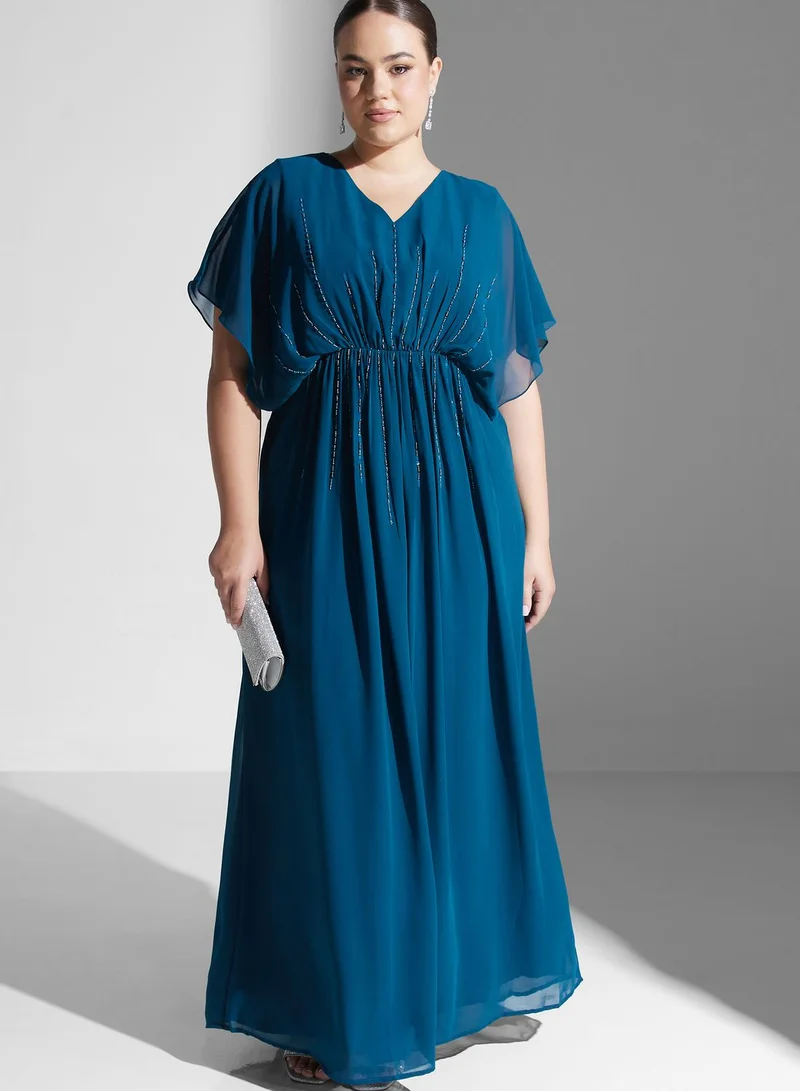 Khizana Embellished Detail Dress