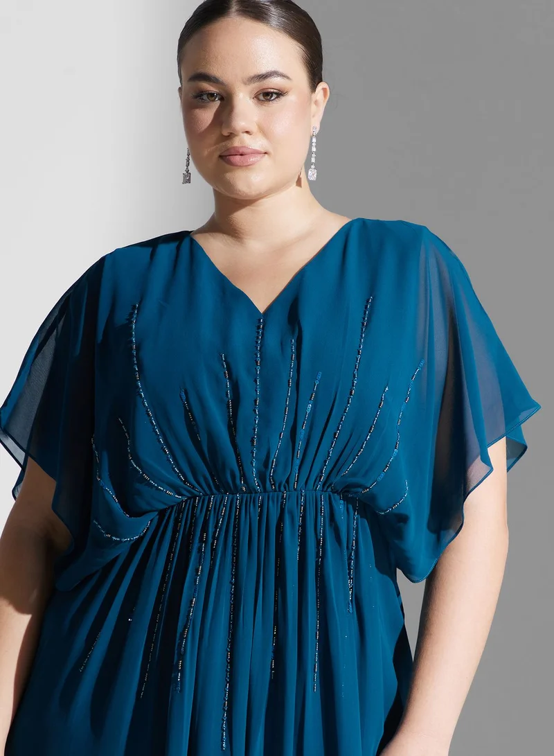 Khizana Embellished Detail Dress