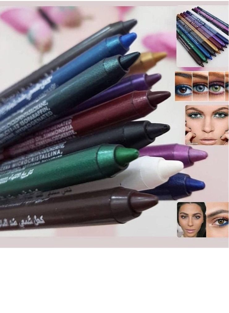 Generic 12pcs waterproof eyeliner set  - Image 1