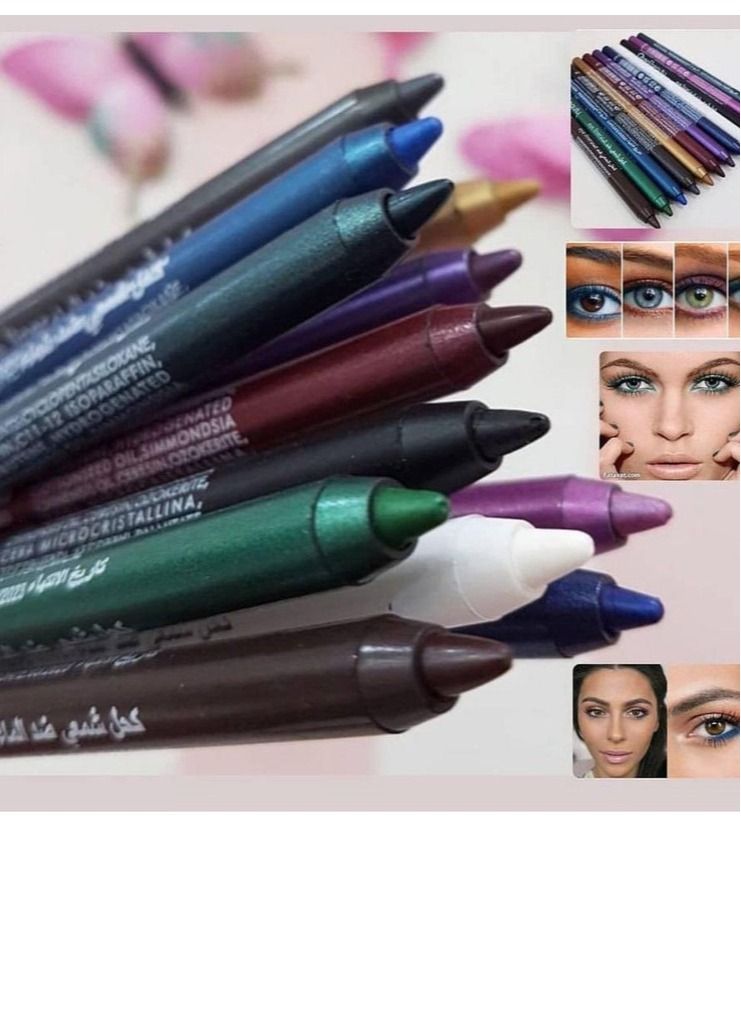 Generic 12pcs waterproof eyeliner set  - Image 2