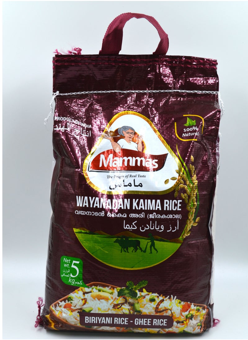 Mammas - Wayanadan Kaima Rice - 5kg - Image 1
