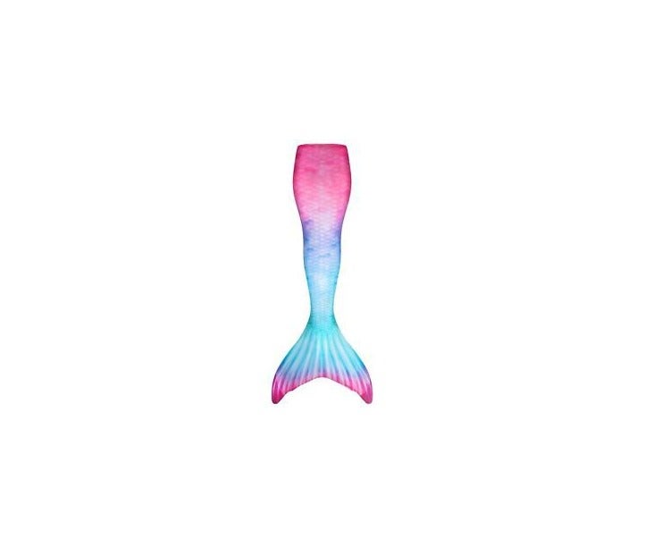 general Kids and Adult Mermaid Tail Swimming Costume Polyester Print Design - Image 1