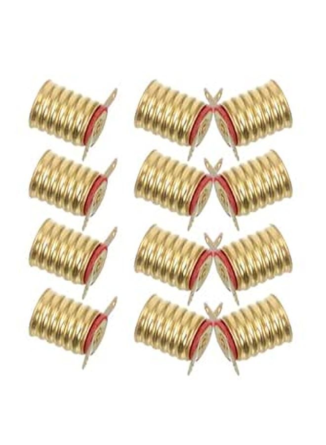 Miniature Screw Light Bulb Socket Base Holder 20pcs For Physics Circuit Experiment DIY Lighting - Image 1