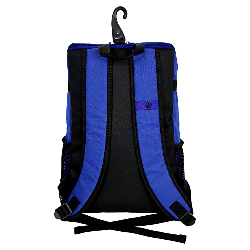 PHINIX Baseball, T-ball or Softball Backpack Holds Bat helmet Glove with Fence Hook (Blue) - Image 4