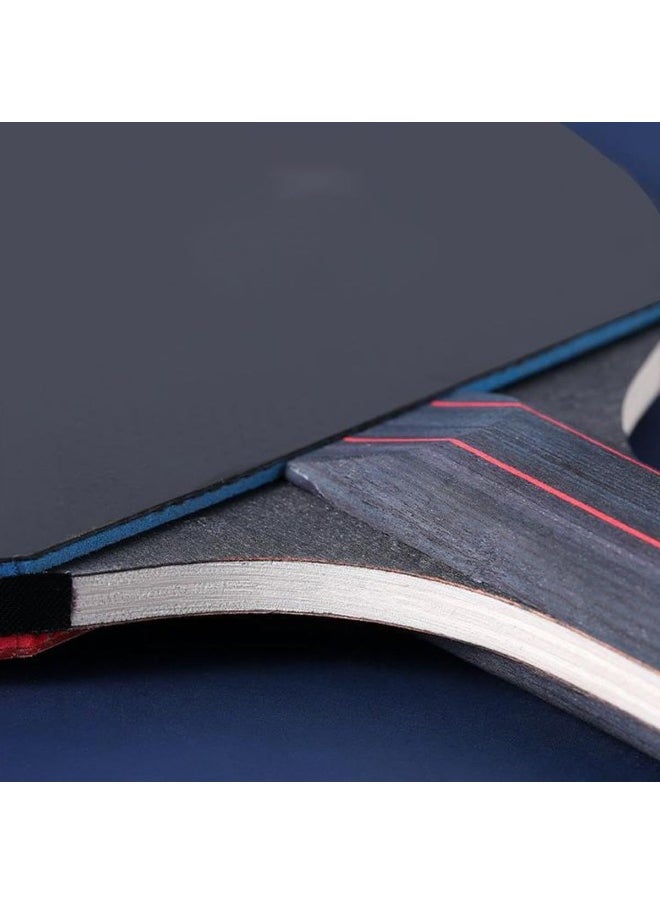 ECVV - Ping Pong High Performance Level Table Tennis Racket Set - Table Tennis Racket with 4 Balls for Indoor and Outdoor Play - Image 1