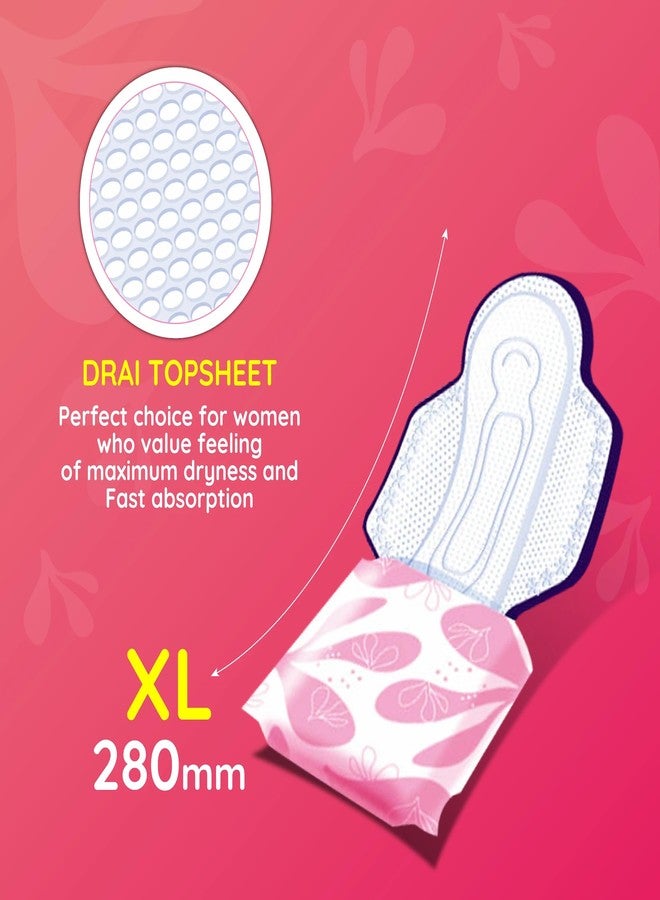 Bella Classic Comfort Maxi Drai Sanitary Pads, 45 Pads + 15 Pads Free - Image 2