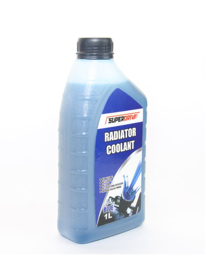 Superdrive Engine Coolant for Car Radiator Anti Freeze & Boil 1L (Blue) - Image 2