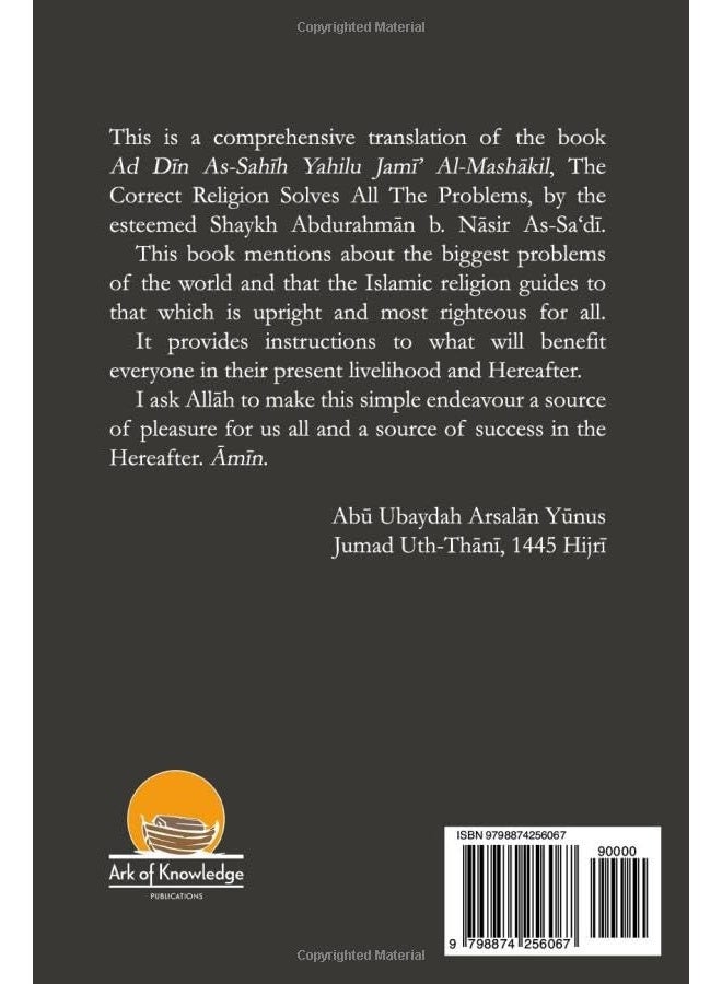 The Correct Religion Solves All The Problems - Image 2