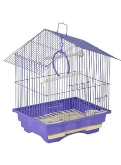 vsell24 Light Weight Hanging Bird Cage For Small Birds Parakeets, Cockatiels, Canary, Finch, Budgie, Lovebirds Top Dome Style Hanging Bird Cage 39X30X23Cm  - Image 5