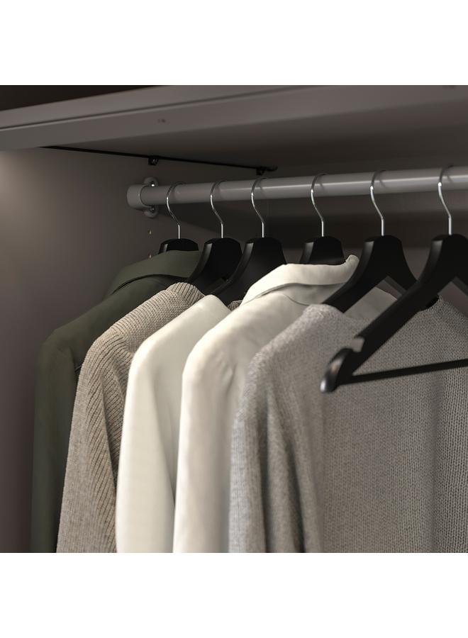 erorex Clothes rail, dark grey, 50 cm - Image 3