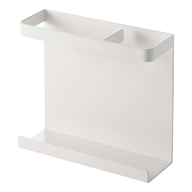 Yamazaki Yamazaki Home Magnet Wrap or Aluminim Foil Holder  Kitchen Storage Magnetic Organizer  Steel 