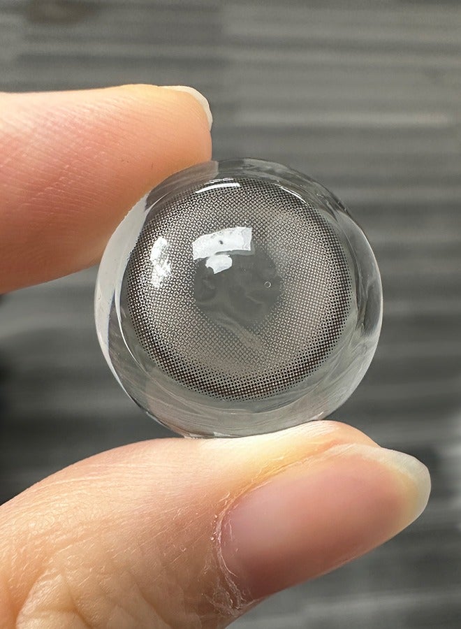 سيدة جديدة عدسات لاصقة ملونة رمادية من فريش ليدي للاستخدام السنوي - Image 5