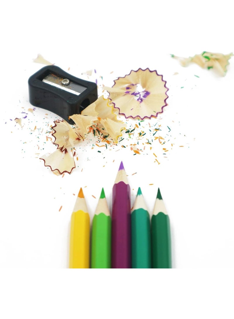 مجموعة أقلام رصاص ملونة موراندي مكونة من 36 لونًا، ذات قلب ناعم قائم على الزيت، مثالية للرسم والرسم والتلوين ومجموعة التظليل للمبتدئين وكتب التلوين وحفلات الأطفال - Image 5