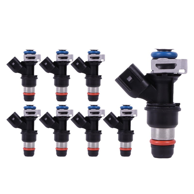 Yeedaky 8PCS Fuel Injectors 12580681 Fit for Chevy Silverado GMC 485360L 2004 2005 2006 2007 2008 2009 2010 2171621 - Image 2