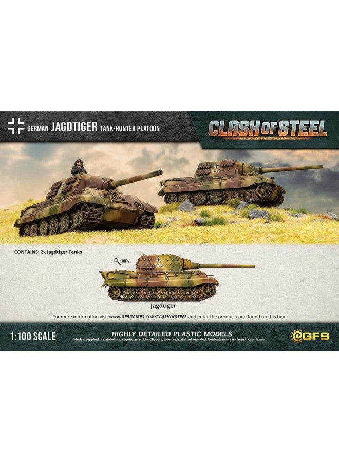 Gale Force Nine Gale Force Nine - Clash of Steel - Jagdtiger Tank Hunter Platoon, CSG05 - Image 3