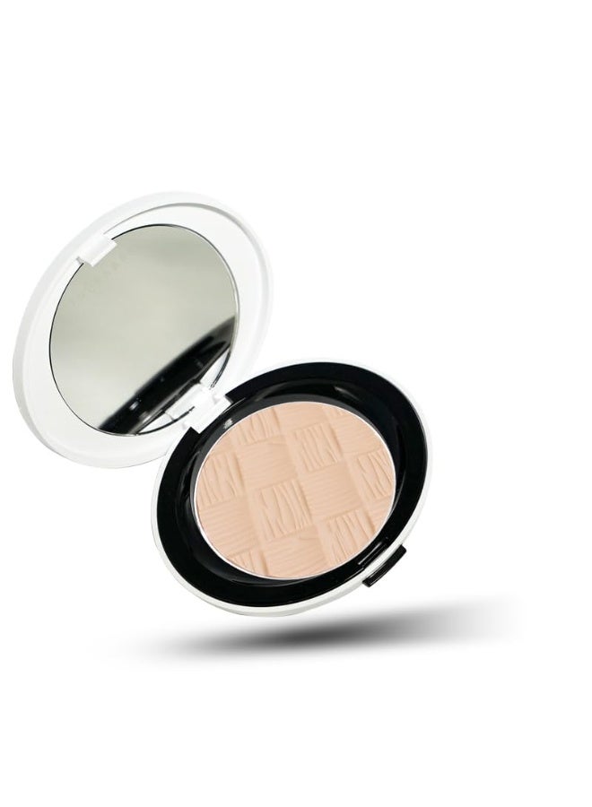 شوبارل بودرة مضغوطة "True Matte" من SHOPAAREL: تحمي البشرة من أشعة الشمس، وتمتص الزيوت والعرق، وتساعدكِ في الحفاظ على شعور بالانتعاش (درجة 03). - Image 1