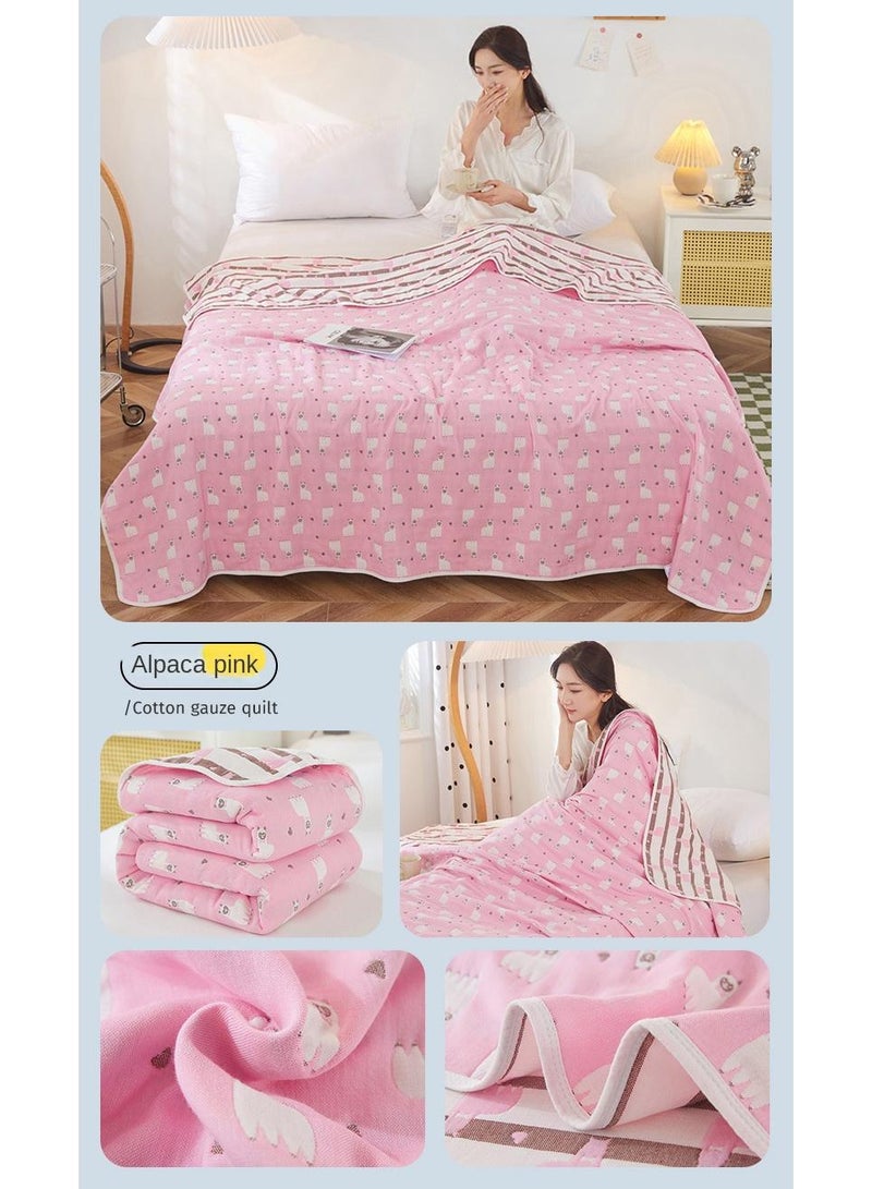 Y&D 150*200cm Six Layer Absorbent Cotton Towel Summer Cool Blanket  - Image 5