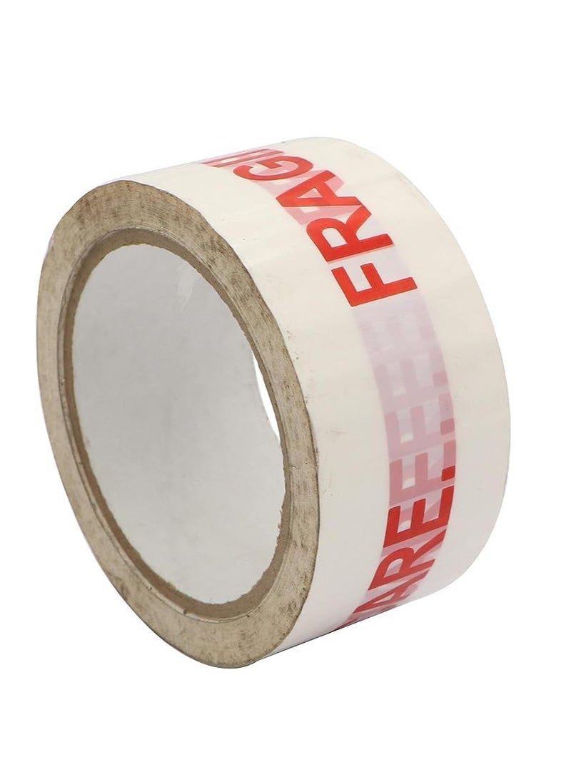 Fragile Tape - White, 48 mm x 75 m (Pack of 2) - Image 2