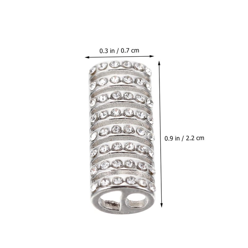 10Pcs Silver Alloy Watchband Adapters Compatible with Se Easy Installation Lightweight Connectors - Image 3