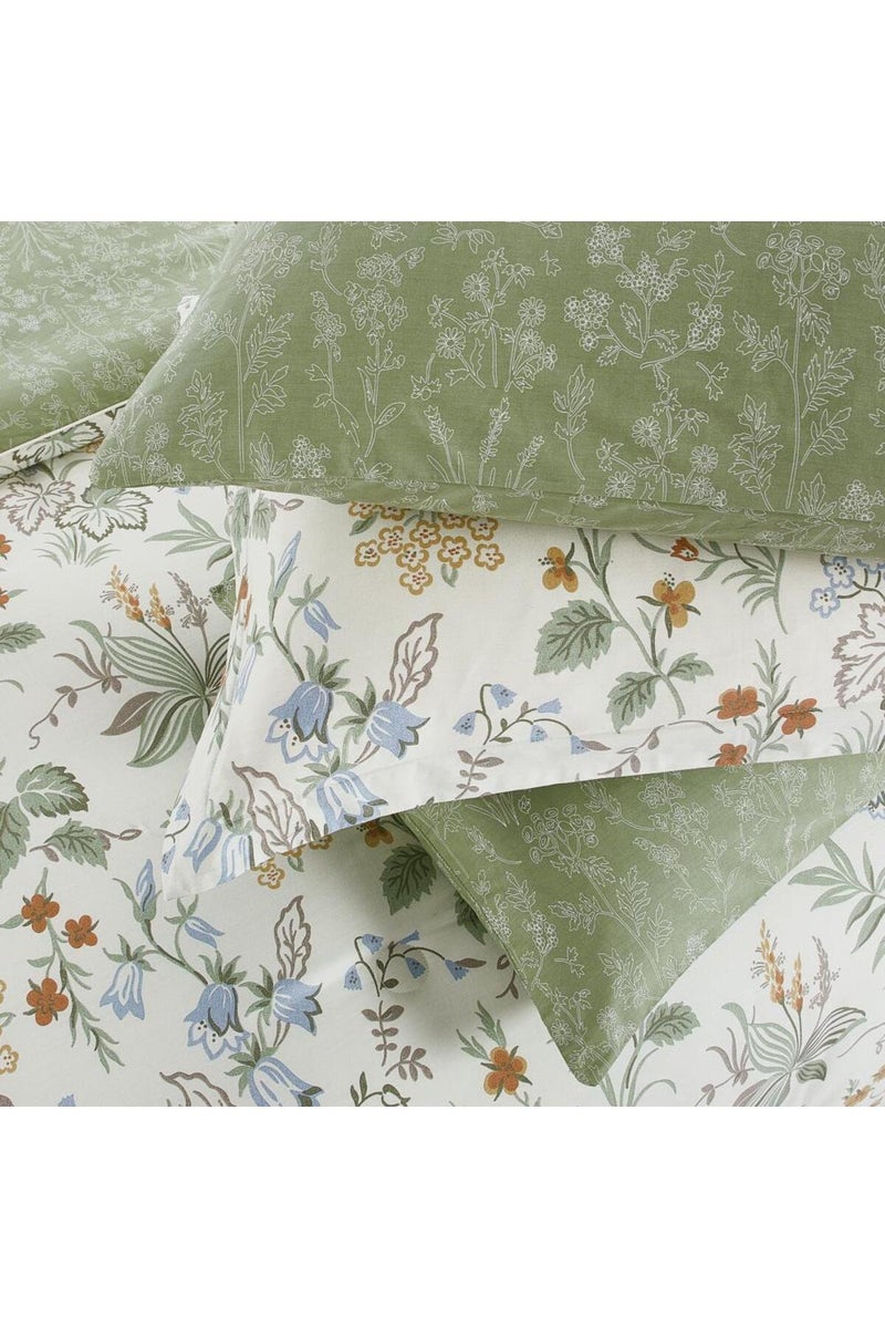 Melen Summer Cotton Double Bedspread 8-Piece - Zafira - Off-white - Gray - Image 3