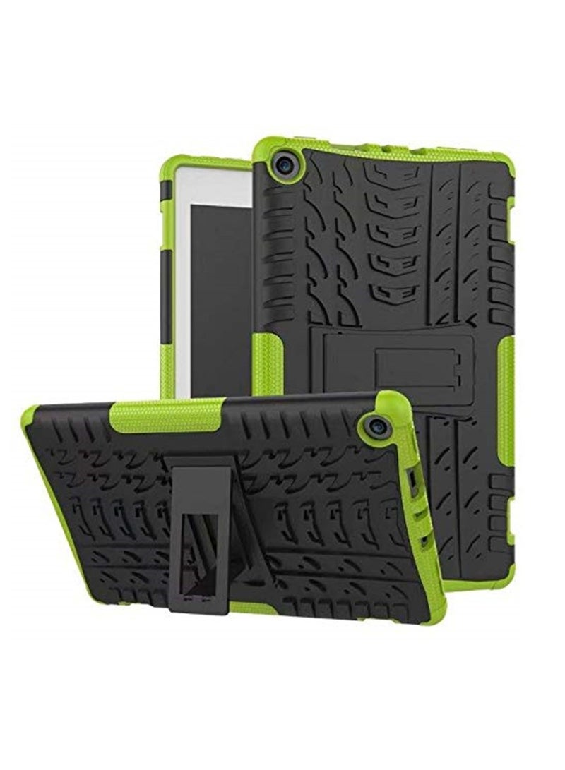 Heavy Duty PC TPU Hybrid Rugged Case for K indle Fire HD8 2017 2018 8 Inch Stand Cover - Image 1