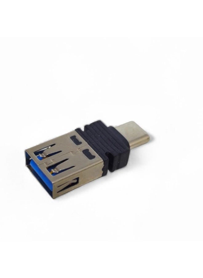 USB 3.0 Type-C OTG Adapter – Metal Design, High Speed Data Transfer - Image 1