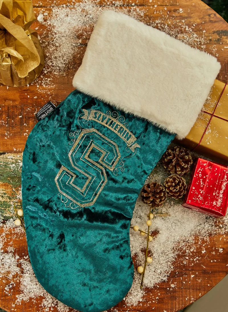 Typo Harry Potter Slytherin Christmas Stocking